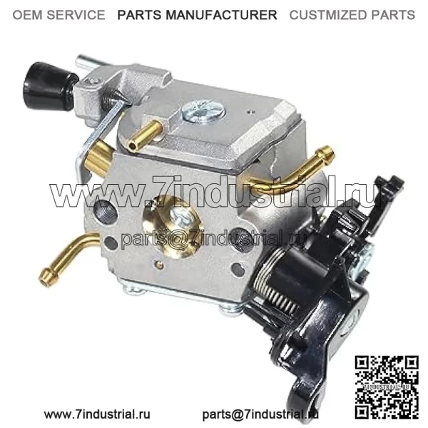 Карбюратор C1M-EL37B с воздушным фильтром 544080802 заменяет ZAMA C1M-EL37B, 506450401, 531215601 для Husqvarna 445, 445II, 445EII, 450, 450E, 450EII, Jonsered CS2245, CS2245S, S бензопилы - Image 2