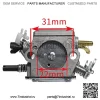 503281801 Карбюратор с воздушным фильтром 575269103 в сборе для Husqvarna 362 365 371 372 Бензопила заменяет Husqvarna 5032818-01 5032832-03 503281801 503283203 Hd-12B - Image 4
