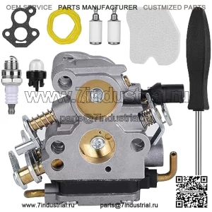 Карбюратор для бензопилы Husqvarna 235 235E 236 236E 240 240E Jonsered CS2234 CS2238 CS2234S CS2238S Заменяет 574719402 545072601 Карбюратор с воздушным фильтром Фильтр топливной линии