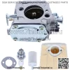 Комплект воздушного фильтра карбюратора для Husqvarna 61 66 181 266 268 272 281 288 для бензопилы, карбюратора, воздушного фильтра, прокладки карбюратора, топливного шланга, свечи зажигания - Image 4