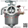 Карбюратор AM122006 для карбюратора Gator 4x2, подходит для AM18740 AM121391 Gator 6X4 для рабочей площадки PC2387 32429 32256 32414 32429 ездовая косилка - Image 2