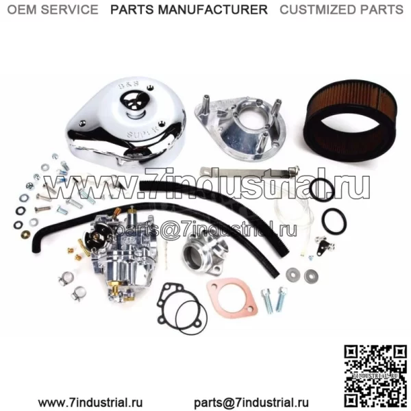 Комплект карбюратора Super E Carb 1957-1978 Harley Sportster Ironhead XL 11-0404 (Для: Harley-Davidson)