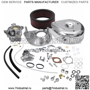 Комплект впускного коллектора карбюратора Super E Shorty Carb 04-06 Harley Sportster XL (Для: Harley-Davidson)