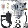 Карбюратор AM122006 с катушкой зажигания AM120732 заменяет John Deere AM122006, AM121391, AM118740 для John Deere 4X2, 6X4 Gators, Diesel Gator, Trail Gator, Worksite Gator, PC2387
