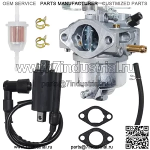 Карбюратор AM122006 с катушкой зажигания AM120732 заменяет John Deere AM122006, AM121391, AM118740 для John Deere 4X2, 6X4 Gators, Diesel Gator, Trail Gator, Worksite Gator, PC2387