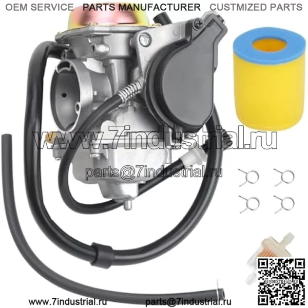 Карбюратор Eiger 400 подходит для Suzuki LT-F400 Eiger 2x4 2002-2007, LT-F400F Eiger 4x4 2002-2007, замена # 13200-38FCV