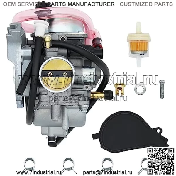 Карбюратор, совместимый с Suzuki LTF400 2002-2007 годов, Suzuki Eiger 400 2x4 4x4 LT-F400 | для Suzuki Eiger 400 LTA400 LTA400F | Заменить # 13200-38F4V LTF400 LTF400F 2X4 4X4 Карбюратор