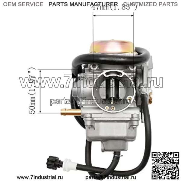 Карбюратор, совместимый с Suzuki LT-F400 Eiger 400 Carb 2002-2007 гг. - Image 2