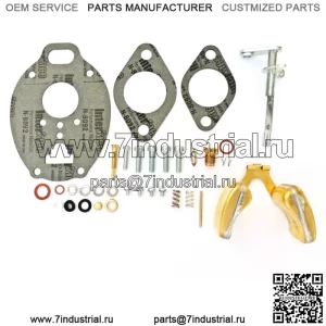 Ремкомплект карбюратора трактора Oliver с поплавком TSX221 TSX374 TSX610 TSX755 TSX903