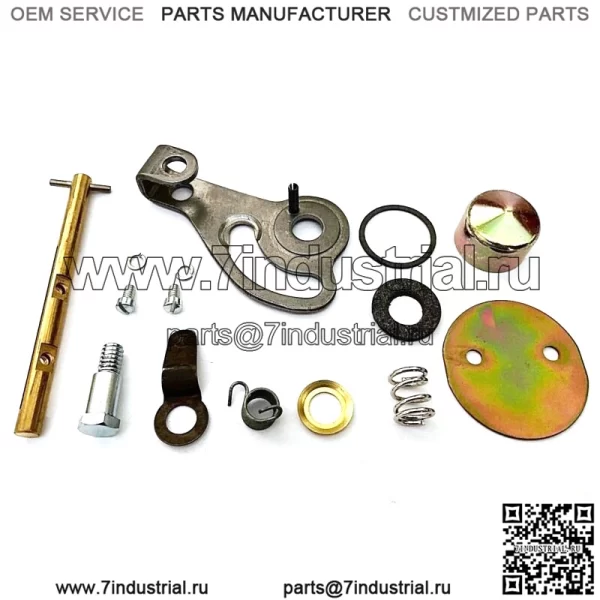 Комплект дроссельной заслонки и рычага карбюратора трактора John Deere Late B DLTX67 73