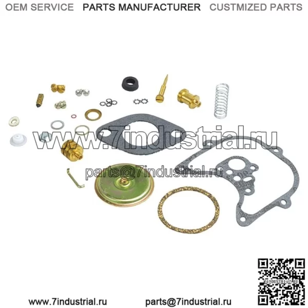 Комплект карбюратора для Ford New Holland 3000 4000 Series 3 Cyl 65-74 4600 4610 HCK02