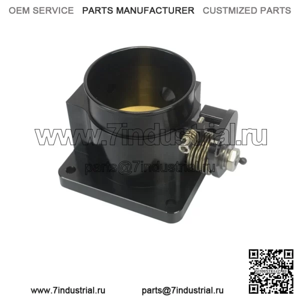 Модифицированный корпус дроссельной заслонки для Ford Mustang 5.0L 86-93 V8, корпус дроссельной заслонки из алюминиевого сплава 75 мм - Image 3