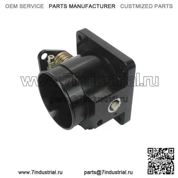 Модифицированный корпус дроссельной заслонки для Ford Mustang 5.0L 86-93 V8, корпус дроссельной заслонки из алюминиевого сплава 75 мм - Image 4