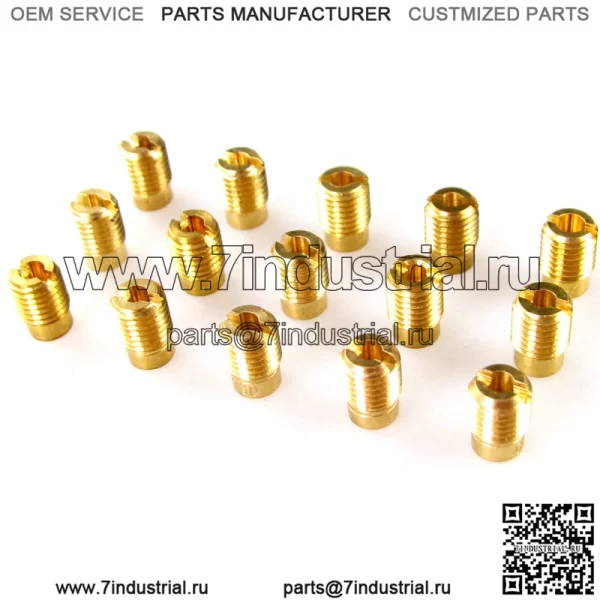 Комплект форсунок карбюратора 60-130 15 шт. для Gurtner Peugeot Vivacity 50 2