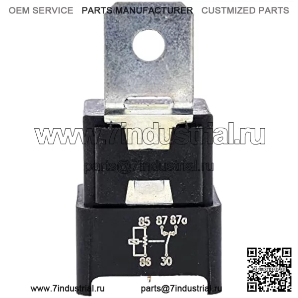 Реле оборудования John Deere OEM 12V 5, герметичное, X 300 304 320 500 534 540 Z 510A 520A 710A 720A 910A 7H19 AM106305