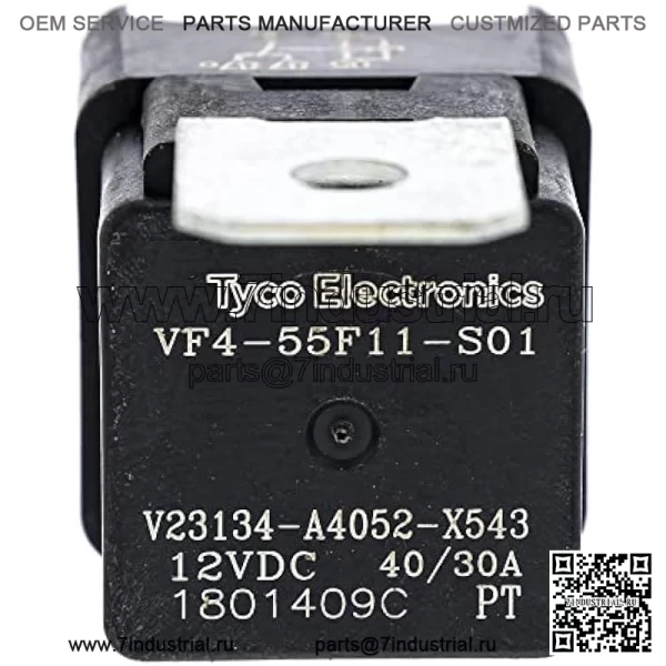 Реле оборудования John Deere OEM 12V 5, герметичное, X 300 304 320 500 534 540 Z 510A 520A 710A 720A 910A 7H19 AM106305 - Image 2