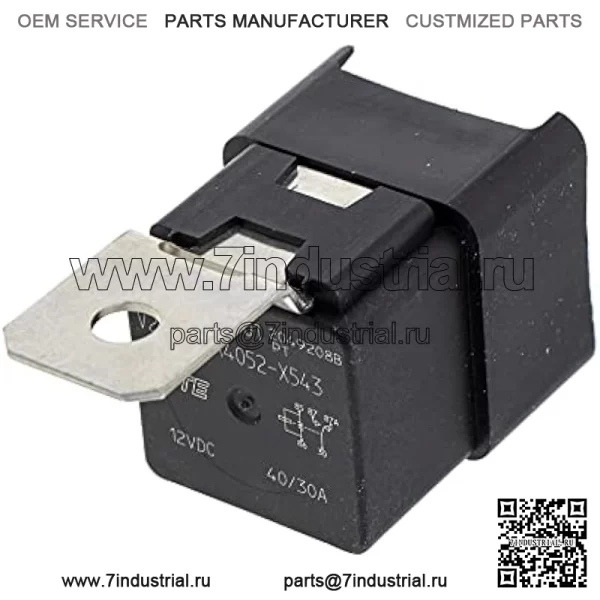 John Deere AT75769 Электрическое реле 12 В GX355 LT170 X110 X465 X575 X300 X500 Тракторы Косилки Gators