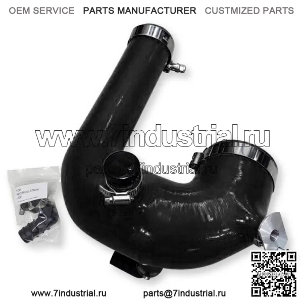 Комплект силиконовой зарядной трубки Polaris RZR XP Turbo & S 2016–2024 гг. С BOV - Image 3