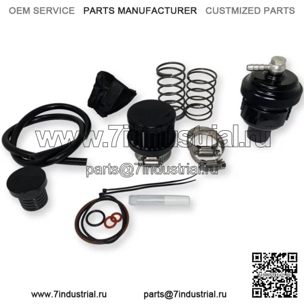 Комплект силиконовой зарядной трубки Polaris RZR XP Turbo & S 2016–2024 гг. С BOV - Image 5