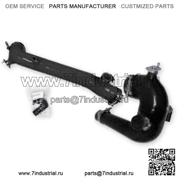 Комплект силиконовой зарядной трубки Polaris RZR XP Turbo & S 2016–2024 гг. С BOV - Image 2