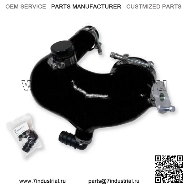 Комплект силиконовой зарядной трубки Polaris RZR XP Turbo & S 2016–2024 гг. С BOV - Image 4