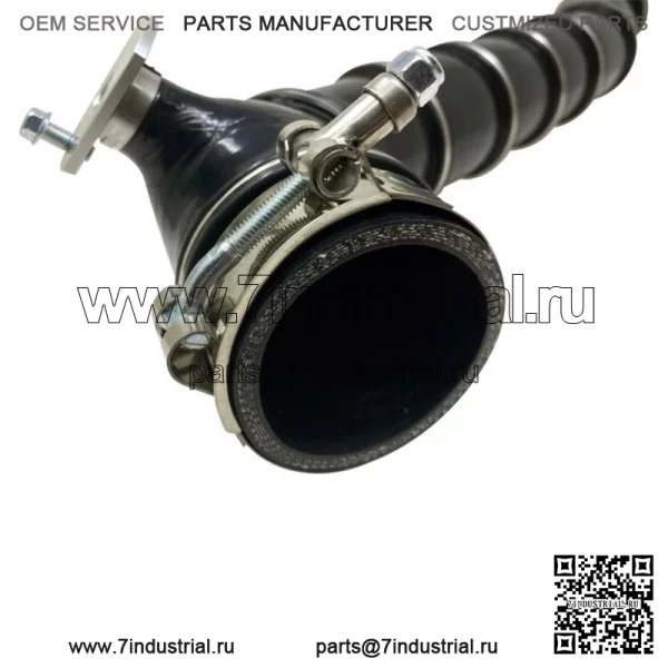 Армированная проволокой 5-слойная силиконовая зарядная трубка — RZR Turbo RS XP PRO XPT - Image 3