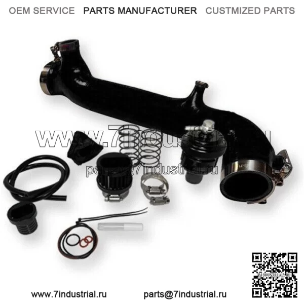 SxS Силиконовая зарядная трубка W BOV Polaris RZR Turbo XP XP4 Turbo S, Pro, R