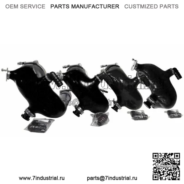 SxS — силиконовая впускная J-трубка Polaris RZR Turbo XPT, XP4 и Turbo S - Image 5