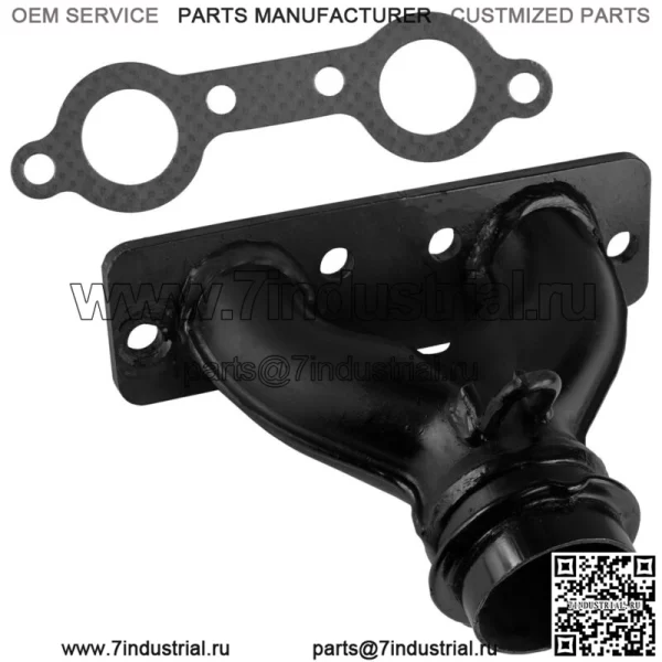 Выпускной коллектор с прокладкой для Polaris Sportsman 800 EFI 6X6 2009-2014 (для Polaris Sportsman 800) - Image 5