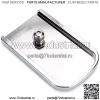 Накладка на педаль тормоза, совместимая с Harley Softail Heritage Springer Fit Fat Boy Deluxe FLSTN Road King FLHR Road Glide FLTR Накладка на накладку (хром) - Image 2