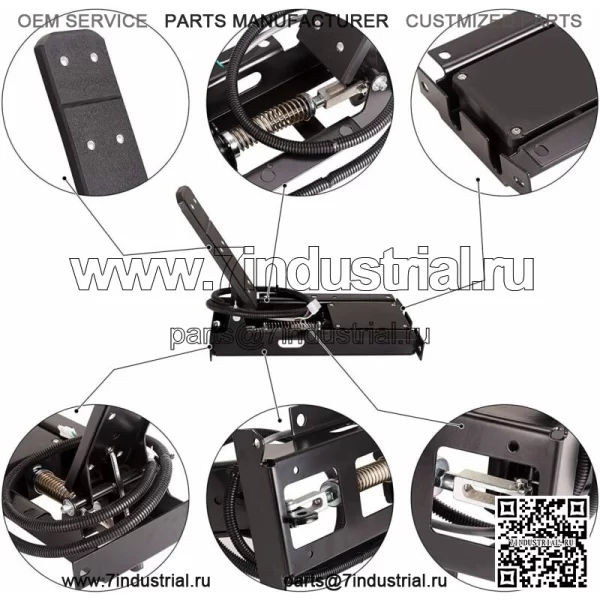 Коробка педали акселератора гольф-кара в сборе для EZGO TXT 2000-up (PDS) 73333G05 - Image 2