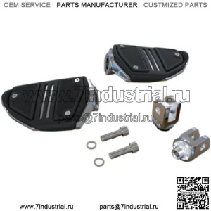 CIRO Twin Rail Хромированные подножки водителя Подножки Половицы Harley 18+ Softail (Для: Harley-Davidson)