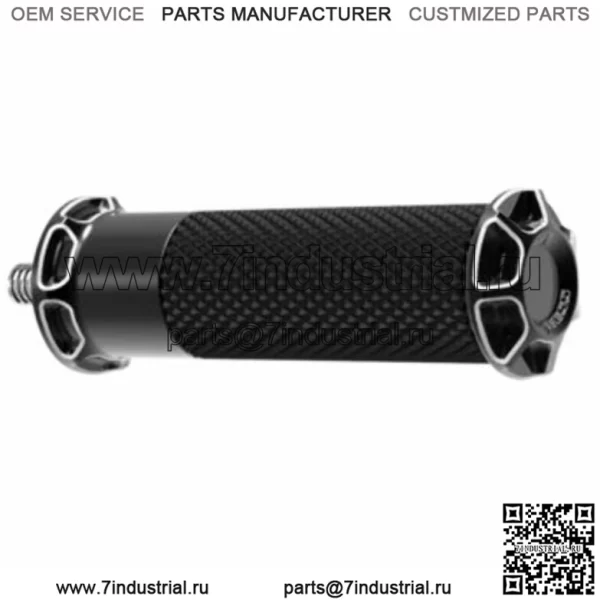 Fusion Shift Тормозная подножка Скошенная подножка Подставка для ног Черная резина Street (Для: Harley-Davidson)