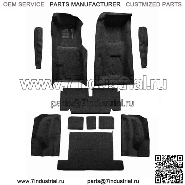 Chevrolet Corvette Auto Complete 1969 года с ковриком Pad Loop 16697
