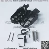 Подножки для ног для Yamaha YZ125 YZ250 PW50 PW80 BW80 DT50 RT100 RT180 TT225S TT225T TTR110 TTR90 TW200 WR200 250 500 XT225 XT250 XT350 Байк-байк, алюминиевый черный цвет - Image 2