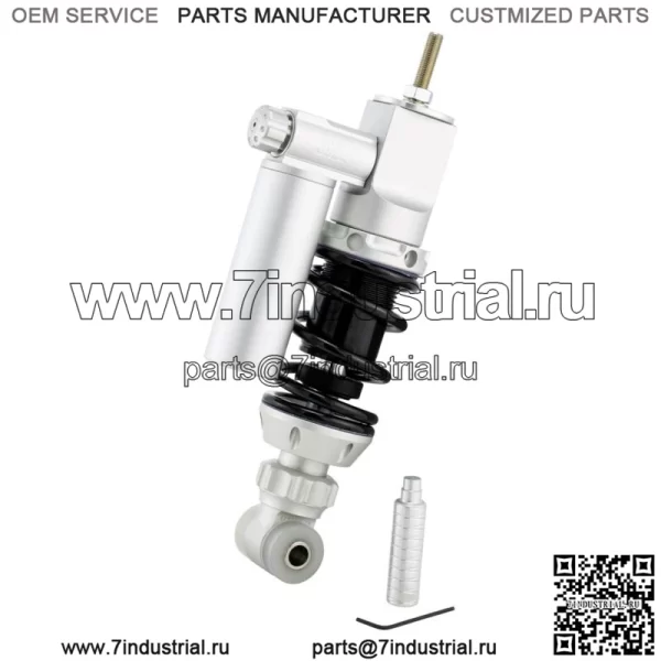 Передняя часть амортизатора Sip Performance Race для Vespa 160 GS / 180 Ss, корпус: серебристый