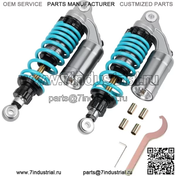 НОВАЯ модернизация мини-велосипеда Trail Master MB200-2 Hurricane 200X, ПАРА регулируемых амортизаторов
