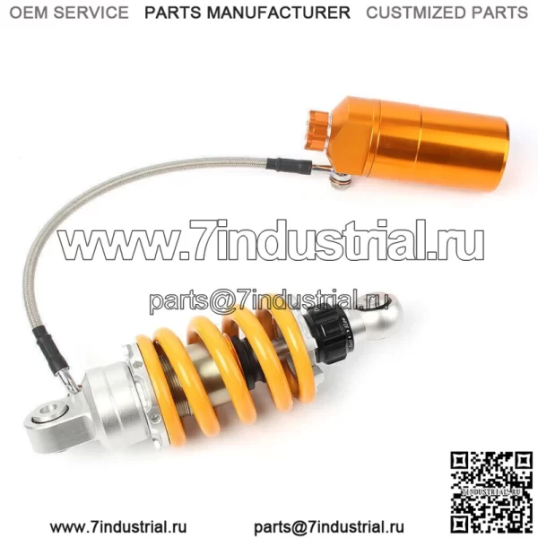 205 мм задние воздушные амортизаторы для мотоцикла подходят Yamaha LC150 LC135 EXCITER150 Gold - Image 2