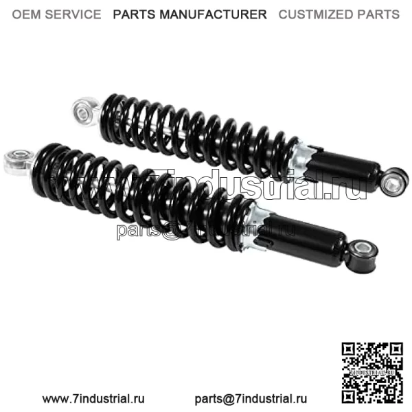 AM129514 Комплект передней подвески амортизатора подходит для John Deere Gator 4X2 6X4 TE TH TS TX Turf Коммунальные автомобили Передние левая и правая амортизаторные стойки Спиральная пружина
