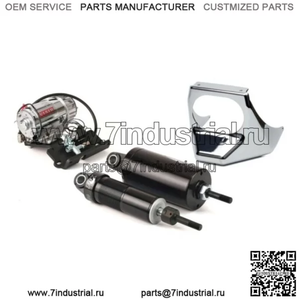 Комплект подвески Arnott Chrome Air Ride с регулируемыми амортизаторами 2001-17 Harley Softail (Для: Harley-Davidson)