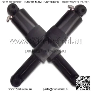 Пара задних алюминиевых пневматических амортизаторов Dirty Air Black Harley V-Rod 01-20 (Для: Harley-Davidson)