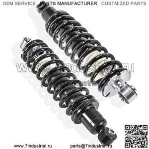 2 пружинные стойки задних амортизаторов, совместимые с John Deere Gator XUV620i и Gator XUV850D. Заменяет OEM-№ AM137958 AM136157 — задний левый и правый амортизатор в сборе.