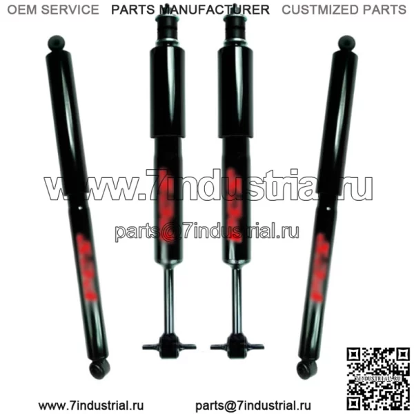 Передние и задние амортизаторы для Chevy GMC C1500 88-00 2500 3500 2wd RWD Sierra Silverado