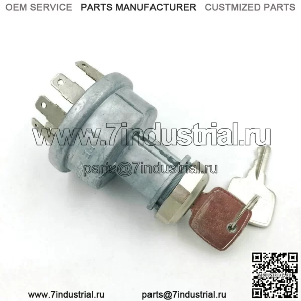 RE45963 Выключатель зажигания с 2 ключами подходит для John Deere 5200 5300 5400 5500 5210 5310 - Image 2