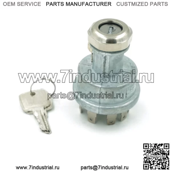 RE45963 Выключатель зажигания с 2 ключами подходит для John Deere 5200 5300 5400 5500 5210 5310 - Image 3