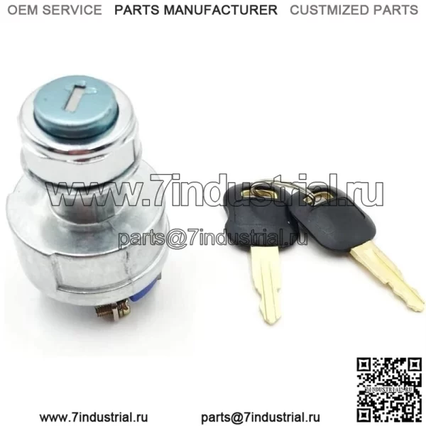 9G7641 Новый замок зажигания с 2 ключами, подходит для Caterpillar (Cat) D250E D300E D350E - Image 2