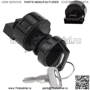 Ключ зажигания, 4 положения, 6 контактов, подходит для Polaris Ranger 400 500 570 800 4x4 Crew ACE 325 570 900 RZR 570 Sportsman 500 550 Репл. # 4012166 4011142