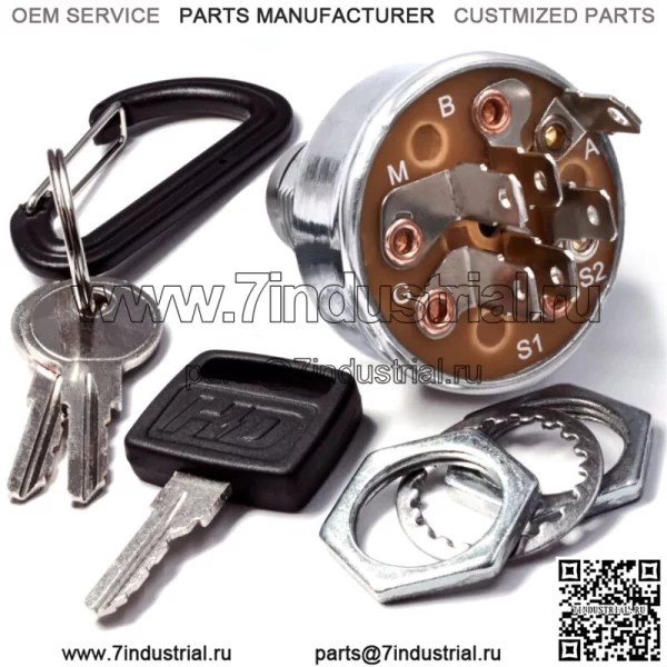 Ключевой переключатель подходит для John Deere Gator Military TH 6x4 CS CX TS TX 4x2 Gators с 3 ключами - Image 2