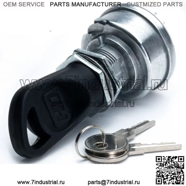 Замок зажигания подходит для John Deere Gator 4x2, 4x4, 6x4 серий HPX, TH, CS, CX, TS, TX.