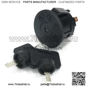 Выключатель зажигания с ключами для тракторных косилок John Deere LTR180, X300, X300R Lawn